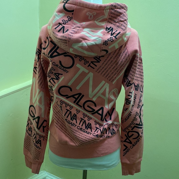 Aritzia cotton sweatshirt, Small, pink - Picture 3 of 3